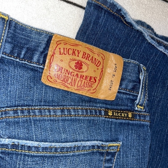 Vintage Lucky Brand Sweet N Low USA Made Flared Leg Jeans Size 8 - Picture 5 of 15